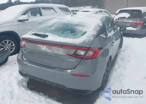 2025 Honda Civic Sedan Sport из США, поврежденный, VIN 19XFL2H88SE029537